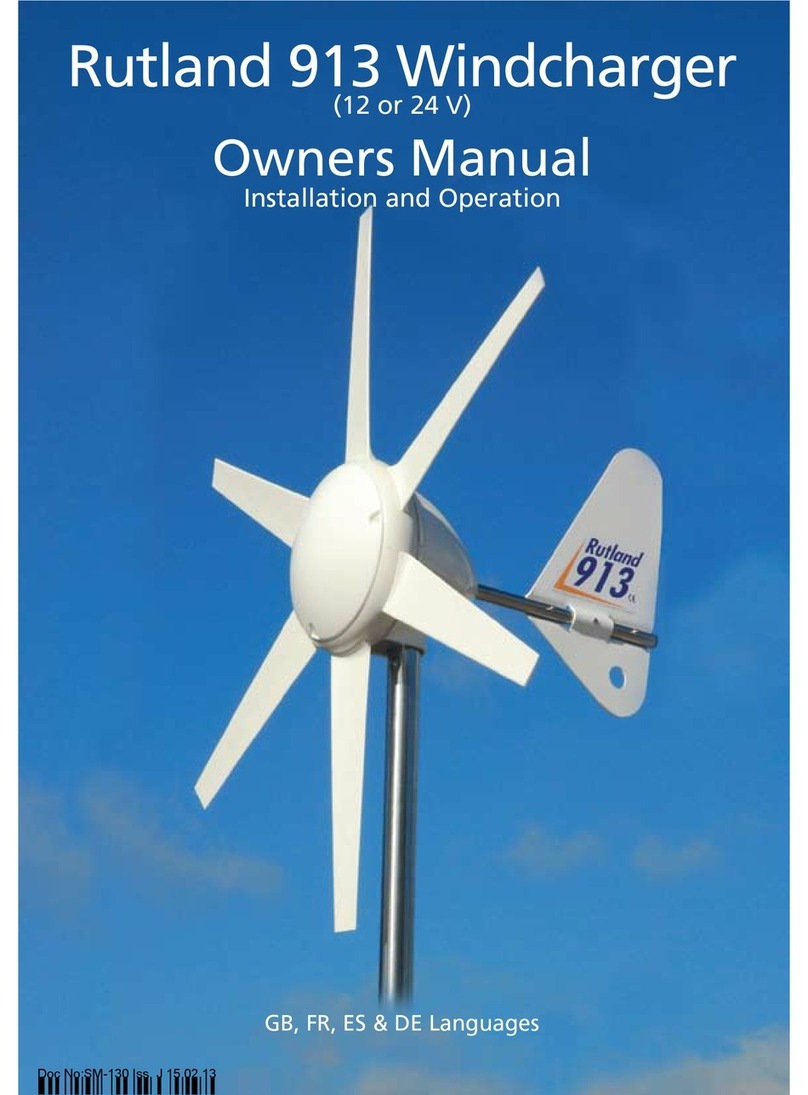 Marlec Rutland 913 owner's manual