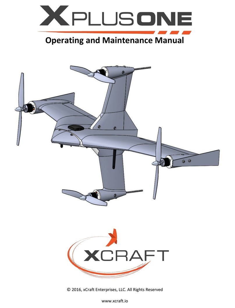 xCraft XPlusOne Operating instructions