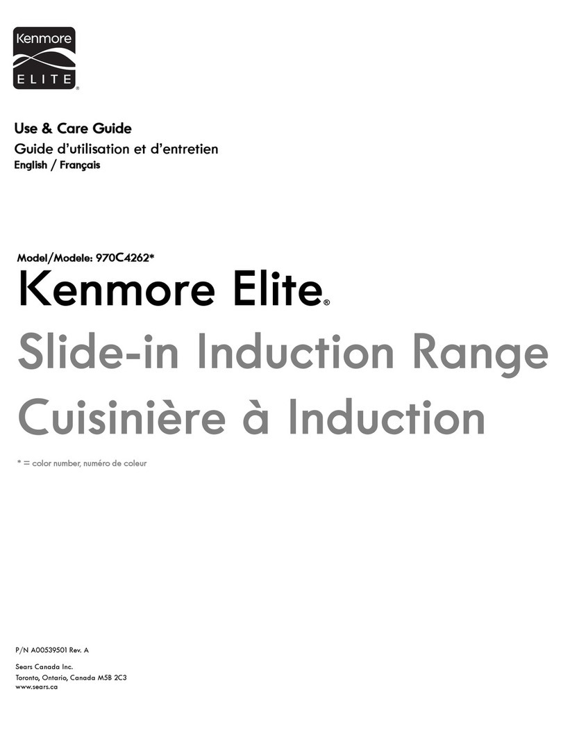 Kenmore 970c4262 series User manual
