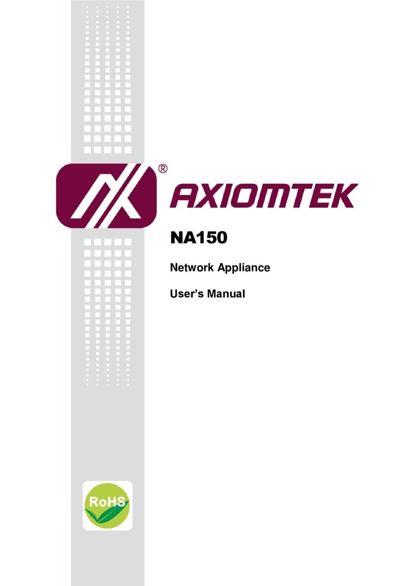 AXIOMTEK NA150 user manual