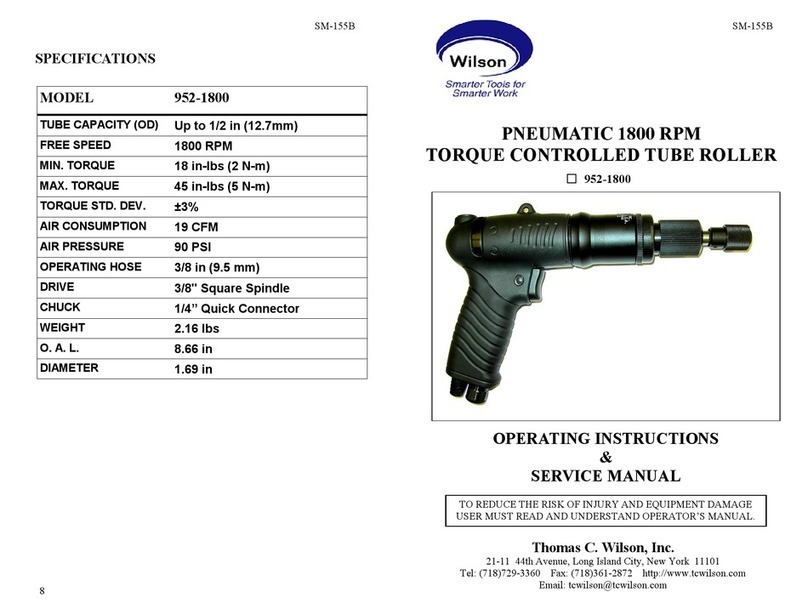 Wilson Electronics 952-1800 Operating instructions & service manual