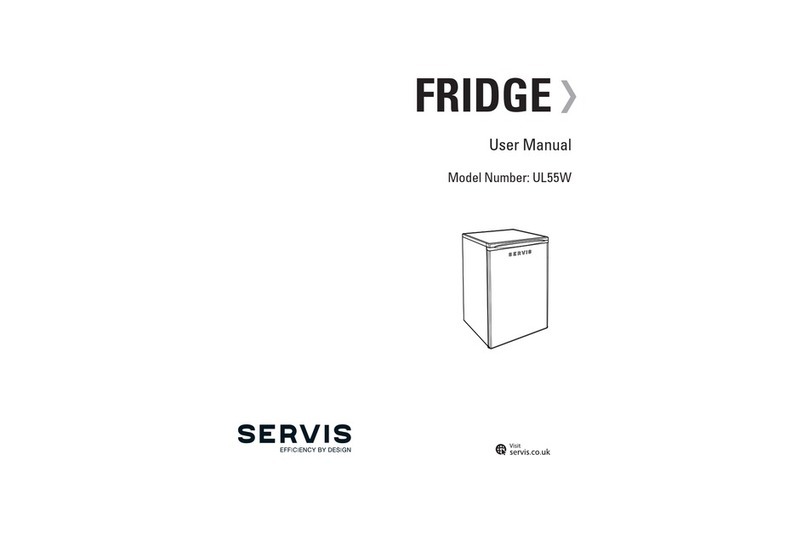 SERVIS UL55W User manual SERVIS UL55W User manual