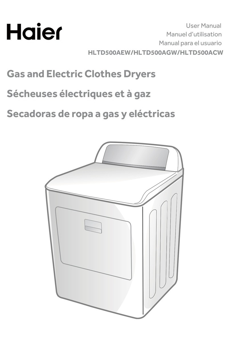 Haier HLTD500AEW User manual