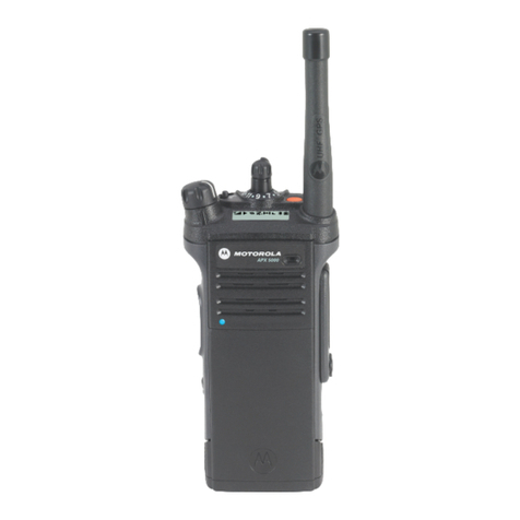 Motorola APX 6000 User manual