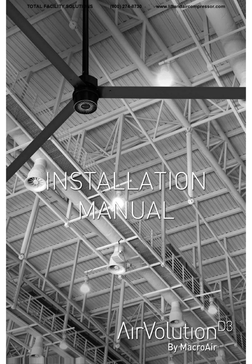 MacroAir Technologies AirVolution D3 installation manual