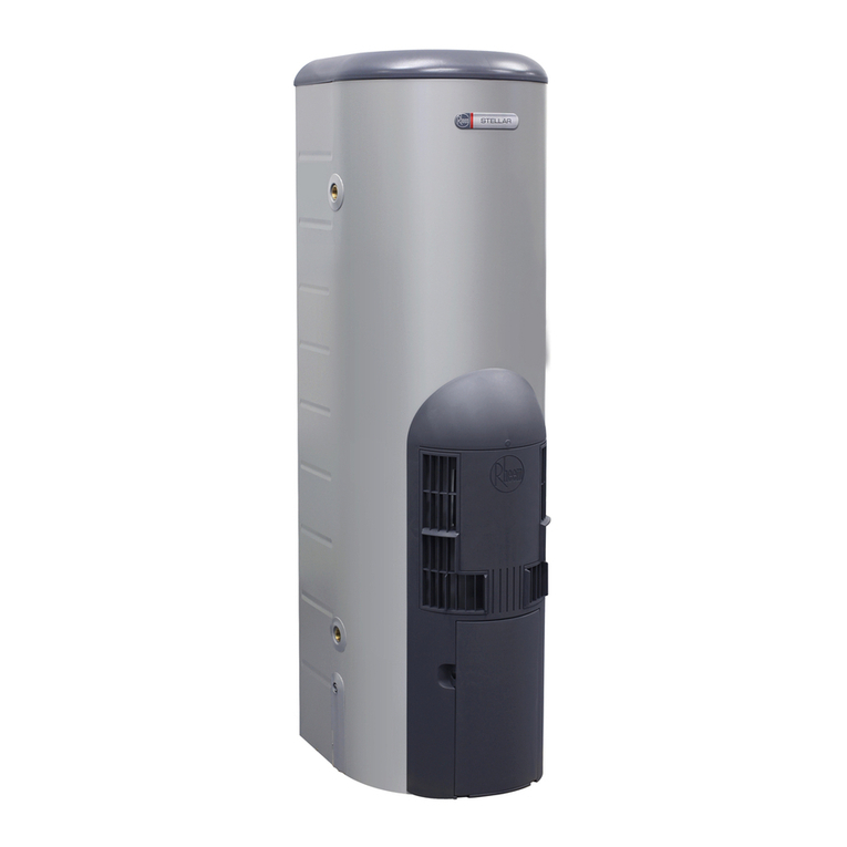 Rheem Stellar 850330 Owner's guide and installation instructions
