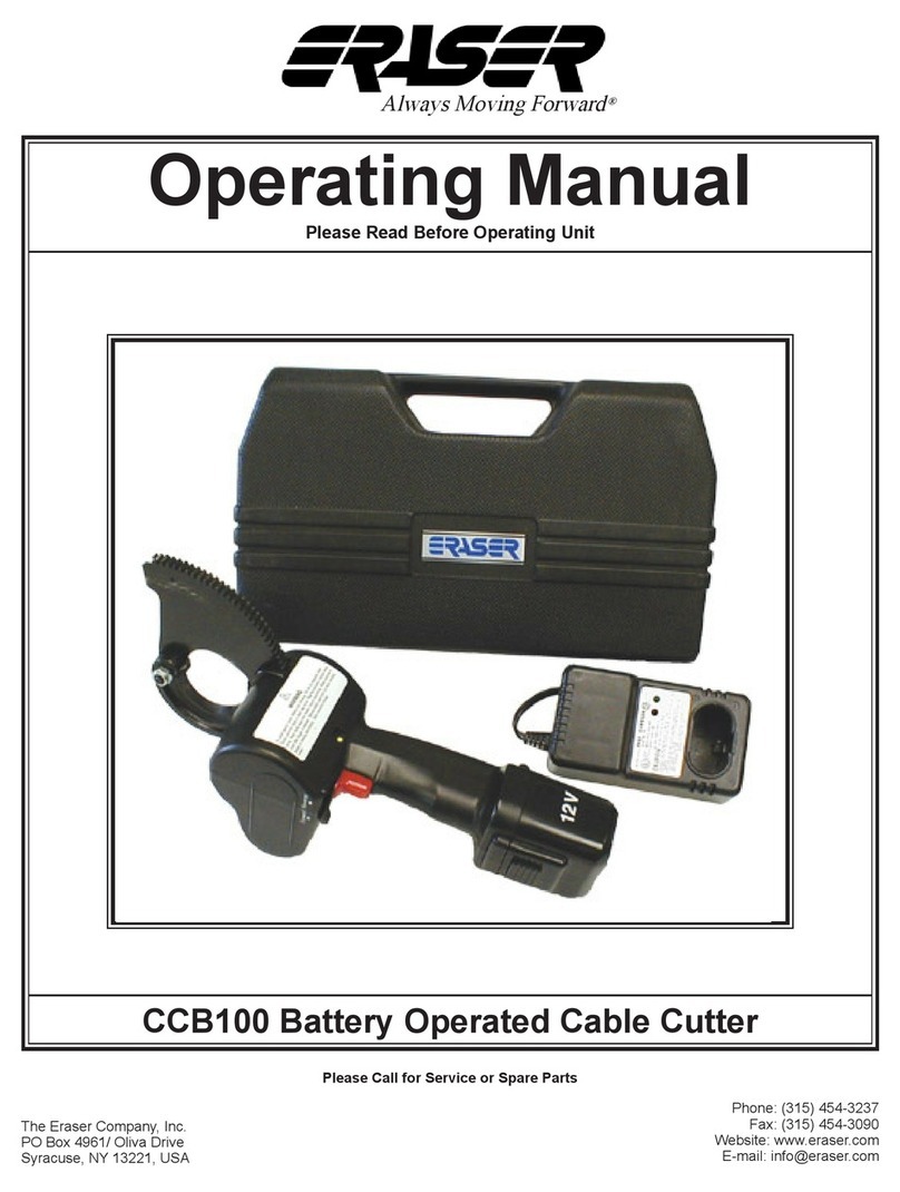 Eraser CCB100 operating manual