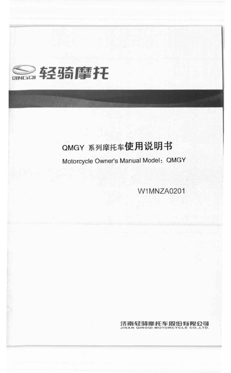Qingqi QMGY User manual