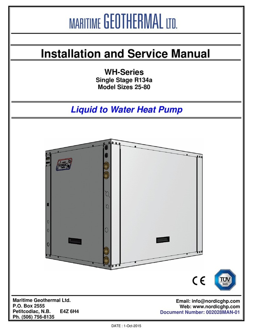 Maritime Geothermal WH-Series Manual