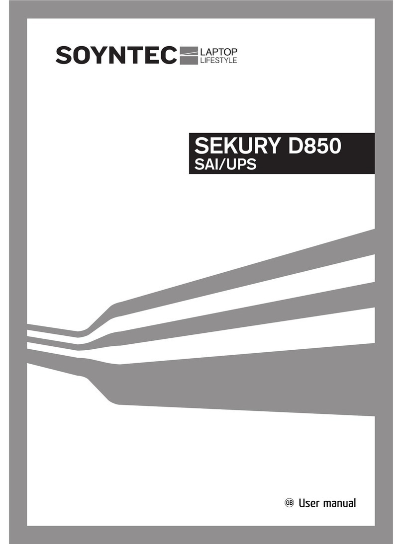 Soyntec SEKURY D850 User manual