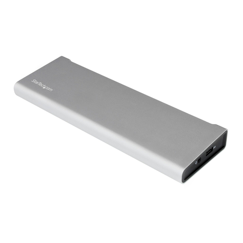 StarTech.com TB2DOCK4K2DP User manual StarTech.com TB2DOCK4K2DP User manual
