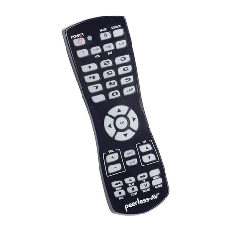 peerless-AV Xtreme/UV series manual