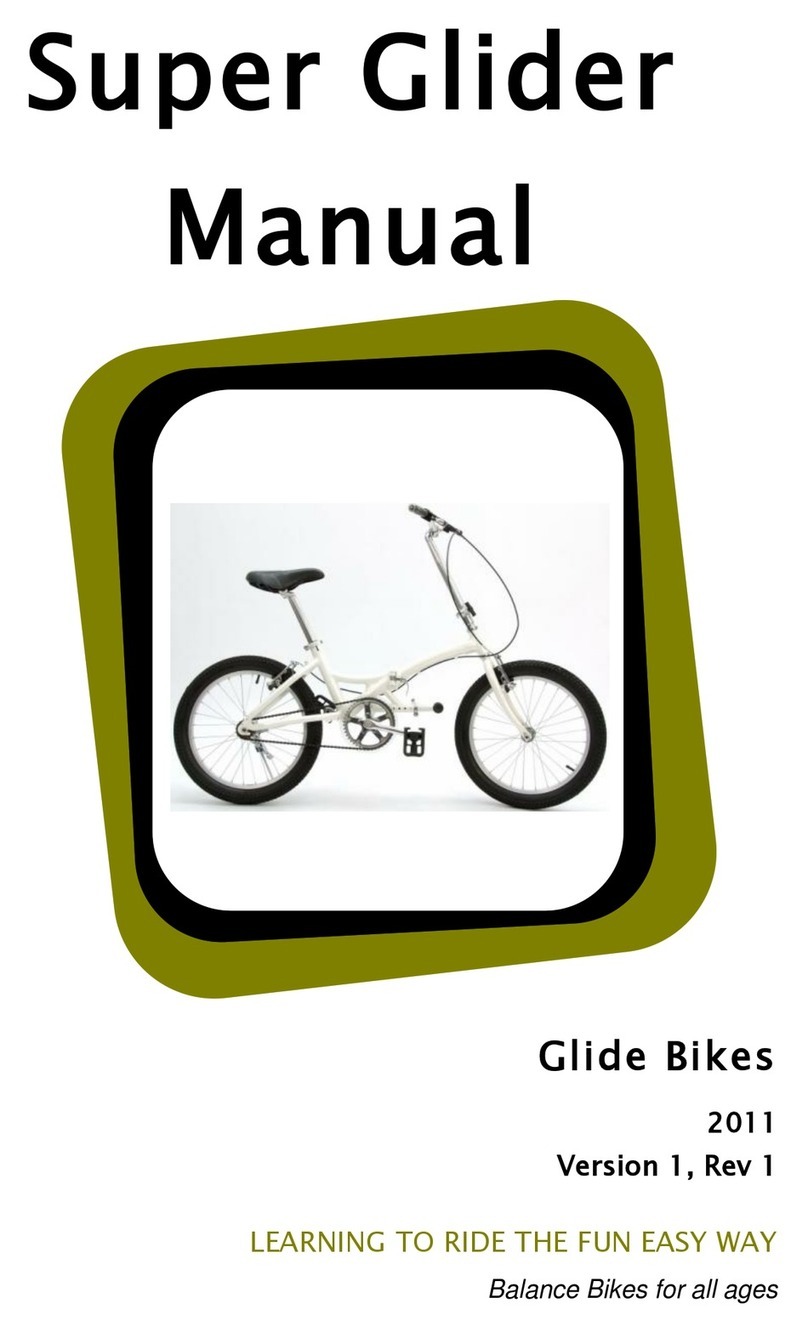 Glide Bikes Super Glider User manual