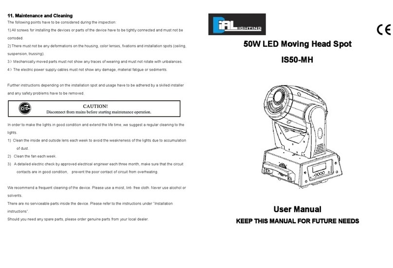 Dialighting IS50-MH user manual