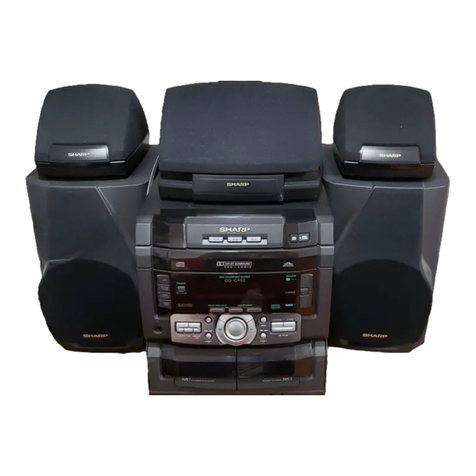 Sharp CD-C462 User manual