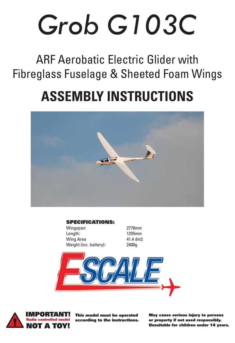 EScale Grob G103C Assembly instructions