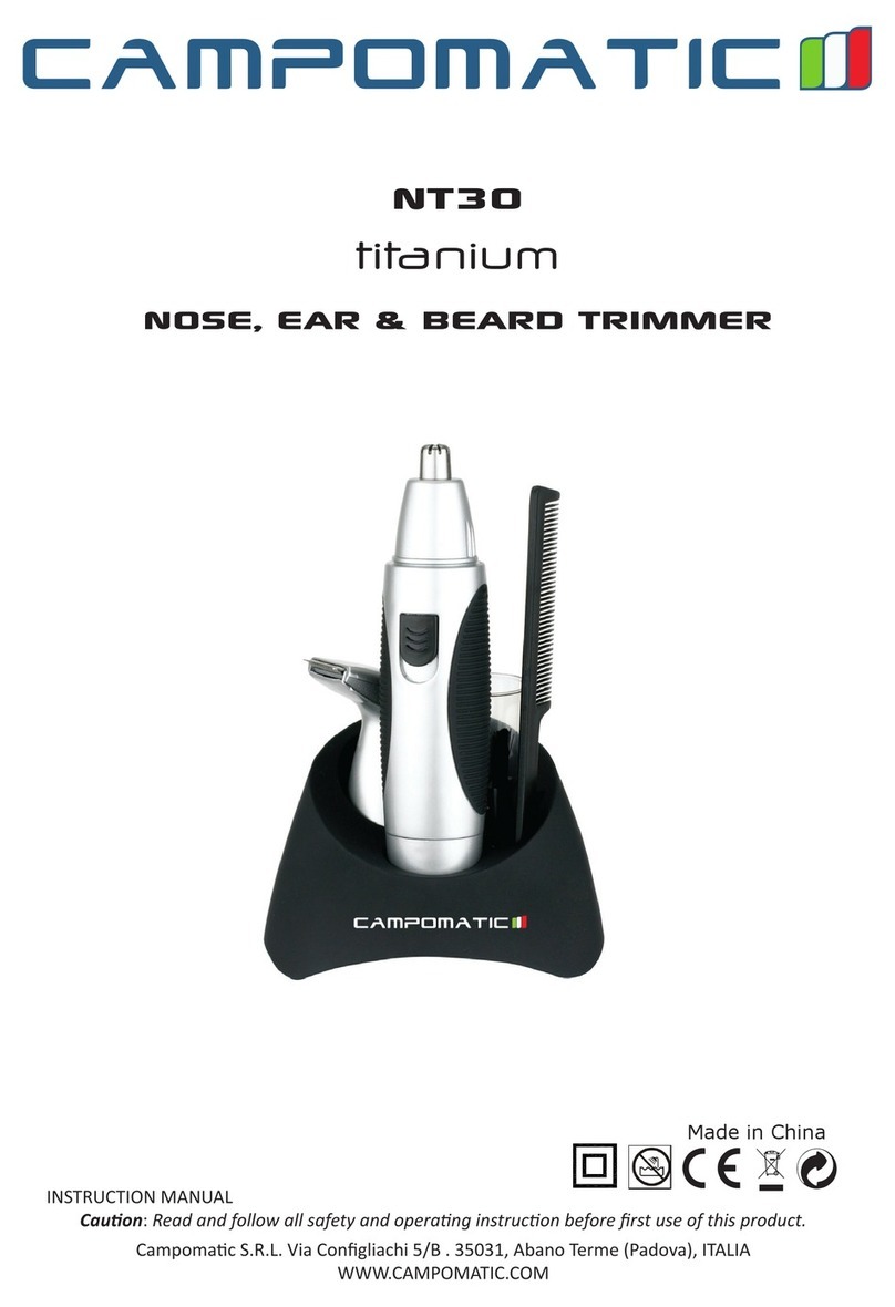 Campomatic NT30 titanium instruction manual