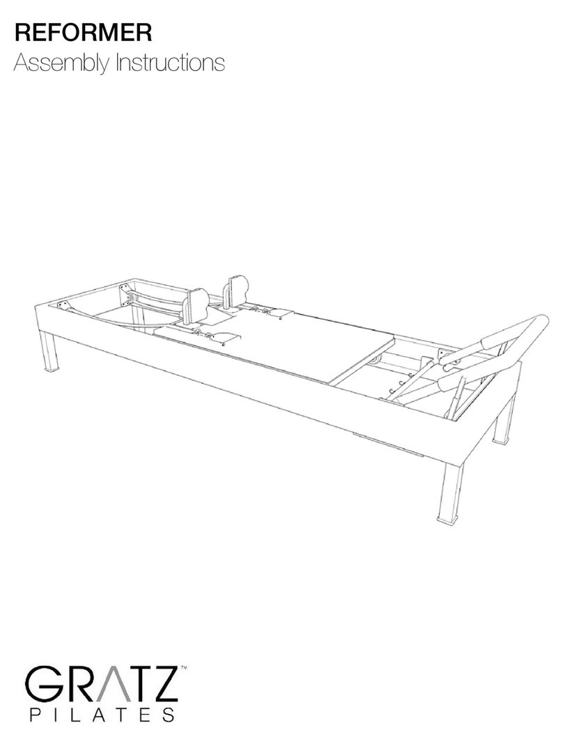Gratz Pilates REFORMER Assembly instructions