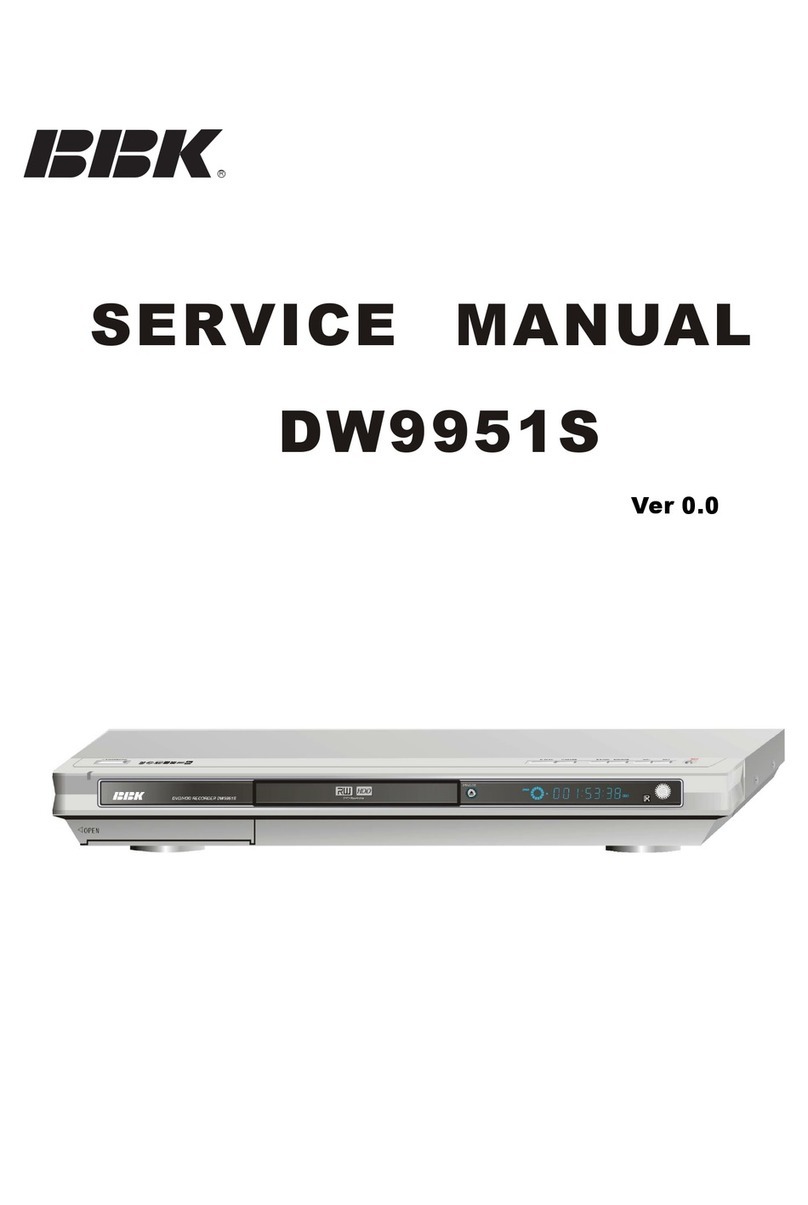 BBK DW9951S Service manual