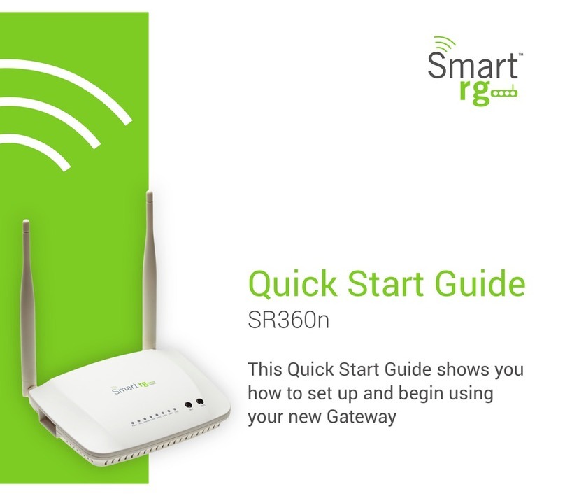 SmartRG SR360n quick start guide
