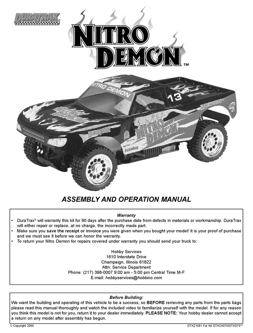 Duratax NITRO DEMON Installation and operating instructions