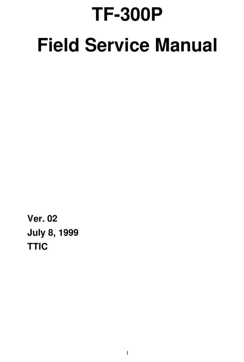 Oki TF-300P Field service manual