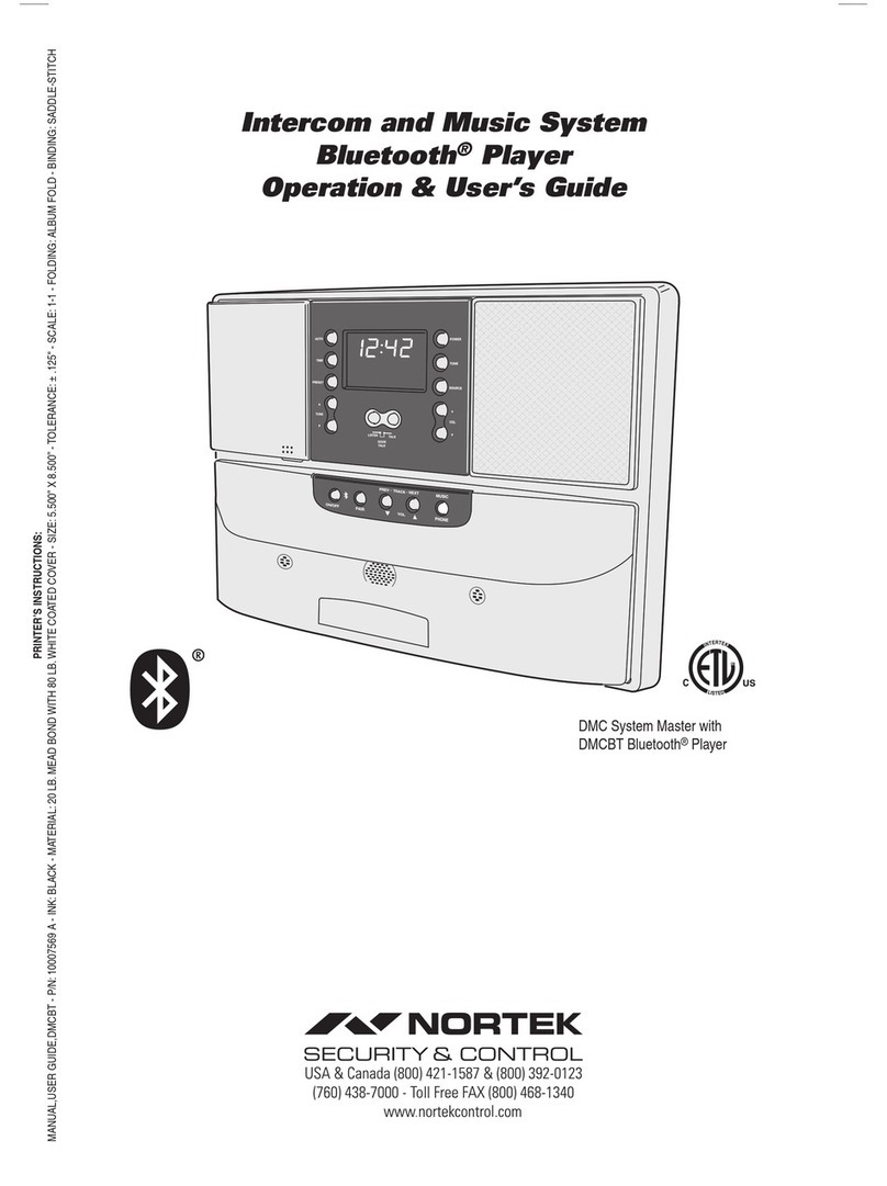 Nortek DMC Operation & User’s Guide
