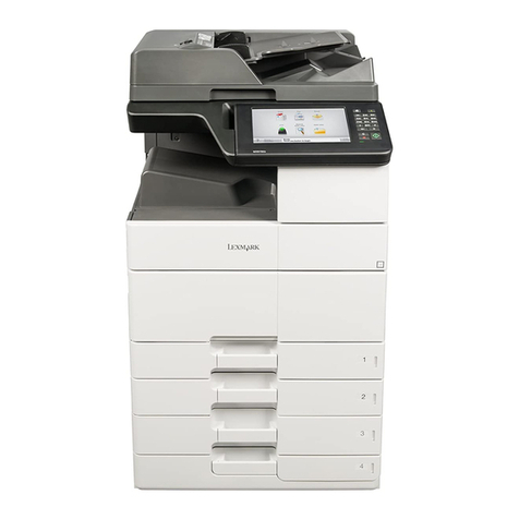 Lexmark MX910de User manual