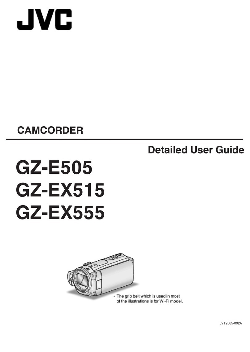JVC Everio GZ-E505 User manual