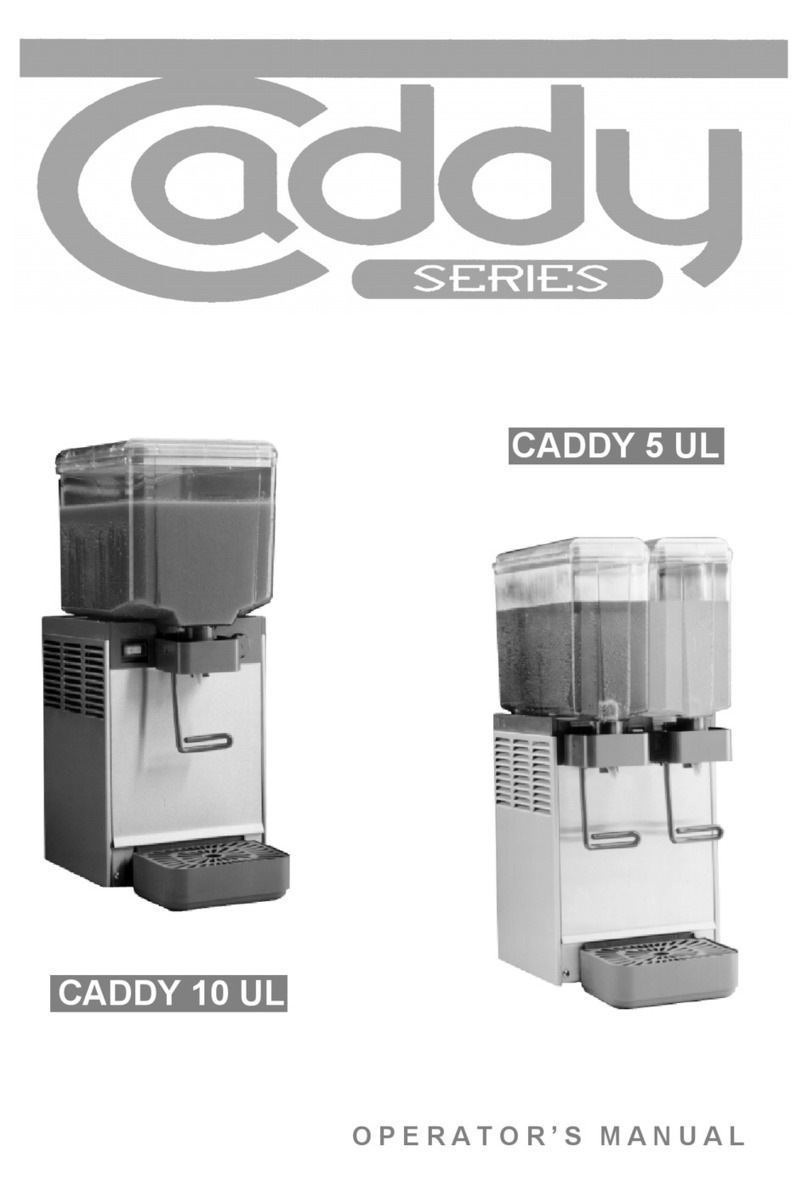 Ugolini caddy 10 UL User manual