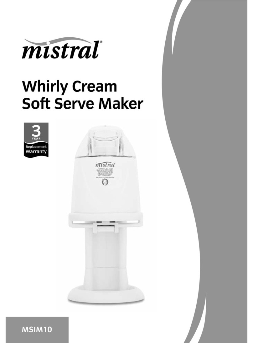 Mistral Whirly Cream MSIM10 user manual