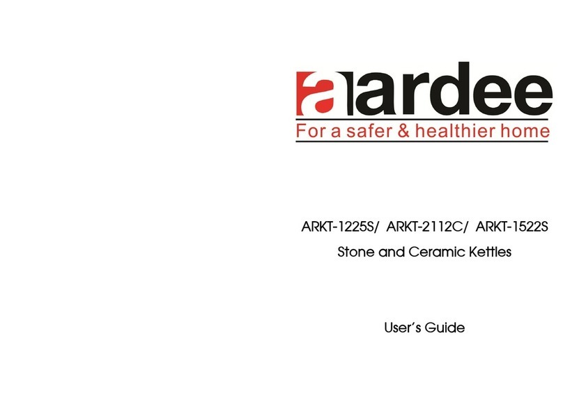 Aardee ARKT-1225S user guide
