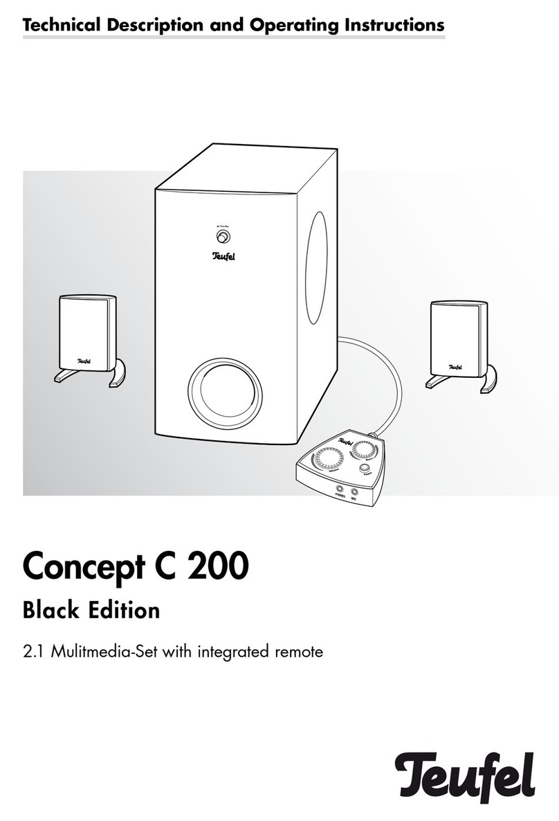 Teufel Concept C 200 Black Edition Manual Teufel Concept C 200 Black Edition Manual
