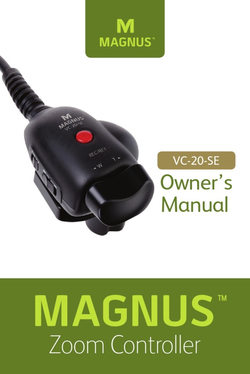 Magnus vc-20-se User manual