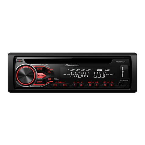Pioneer DEH-X1850UB owner's manual Pioneer DEH-X1850UB owner's manual