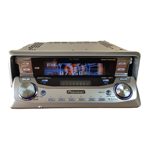 Pioneer SUPER TUNERIII D DEH-P8650MP User manual