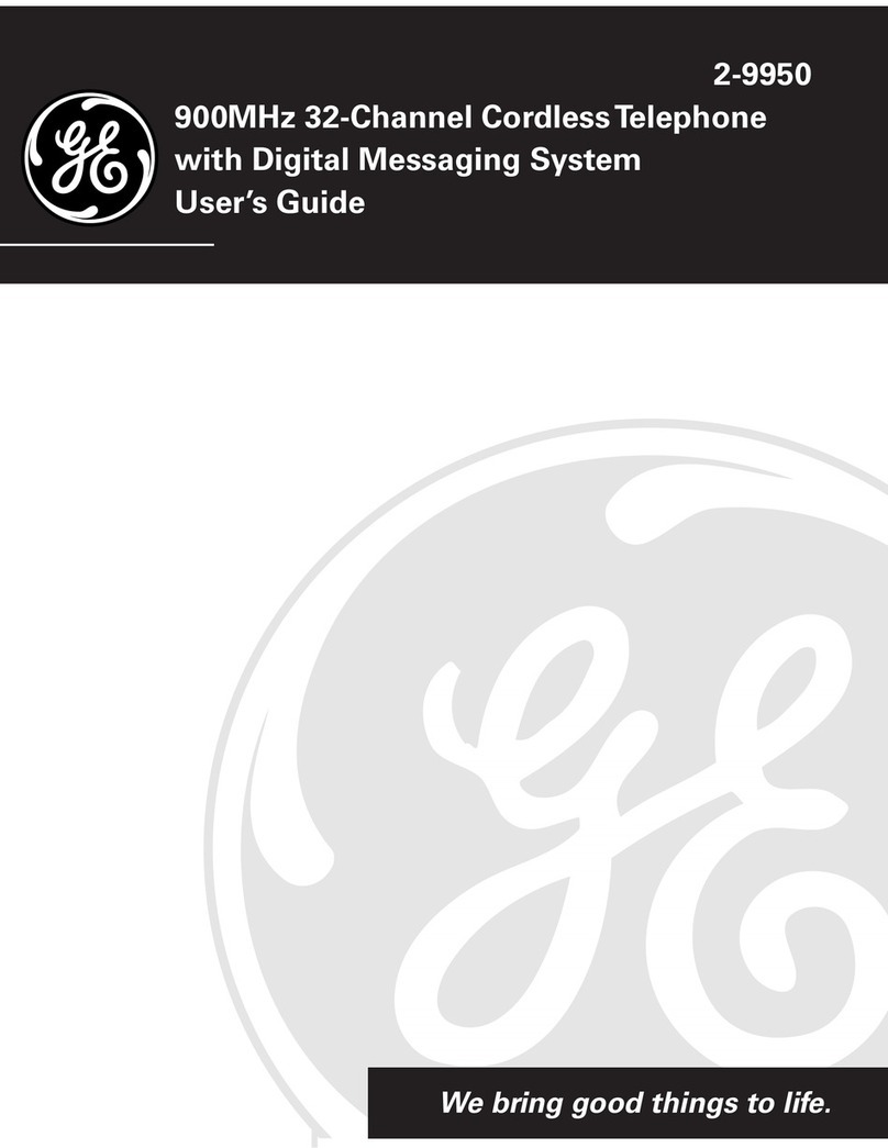 GE 2-9950 User manual