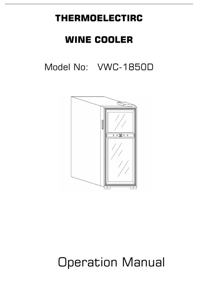 VOV VWC-1850D Operation manual