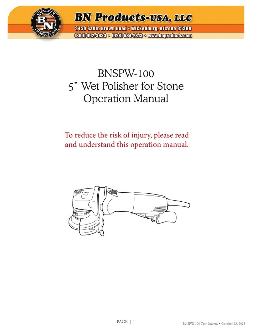 BN BNSPW-100 Operation manual