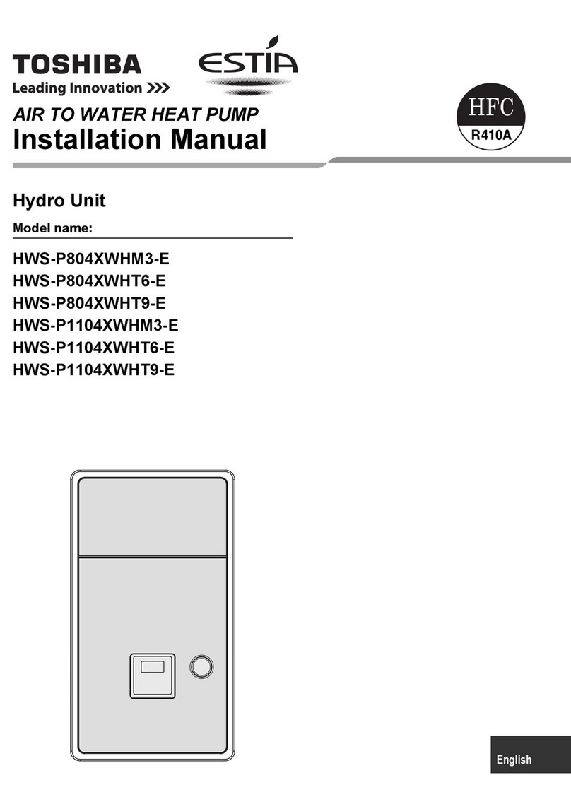 Toshiba HFC series installation manual Toshiba HFC series installation manual