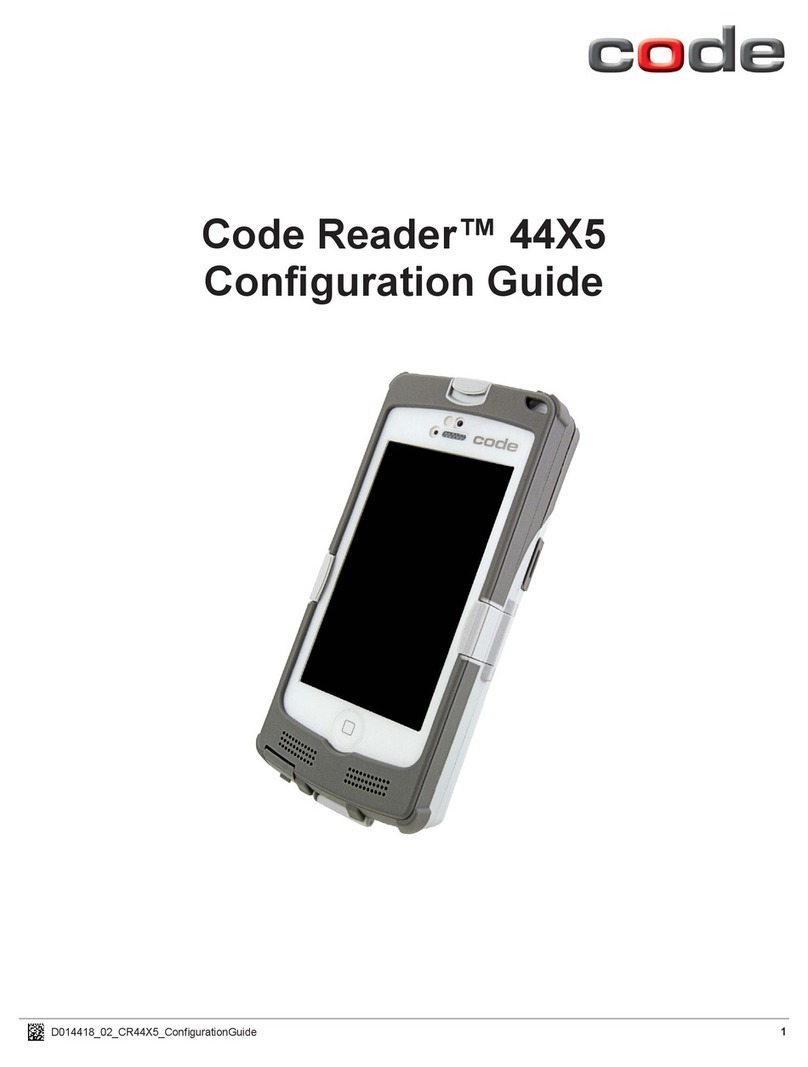 Code CR4405 User manual