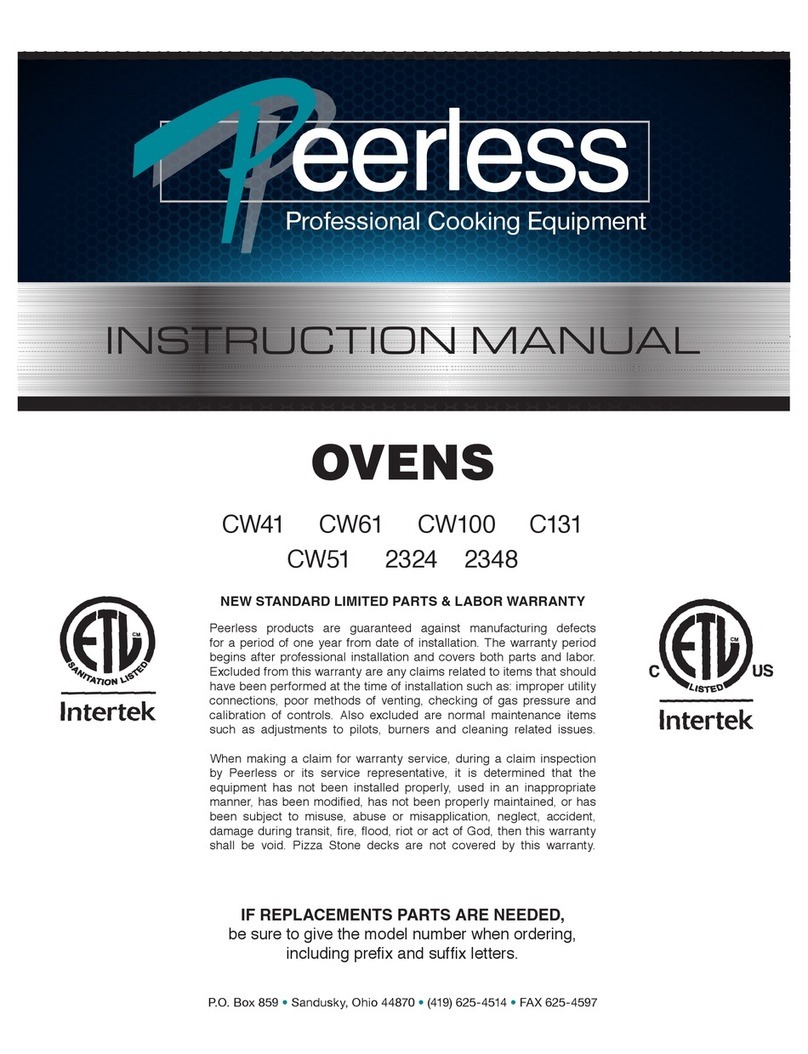 PEERLESS CW41 User manual