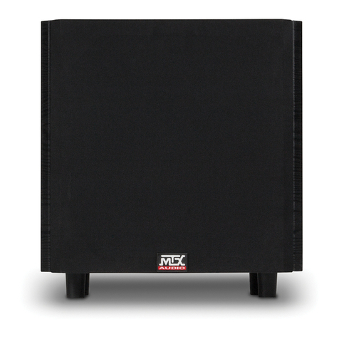 MTX TSW10 User manual