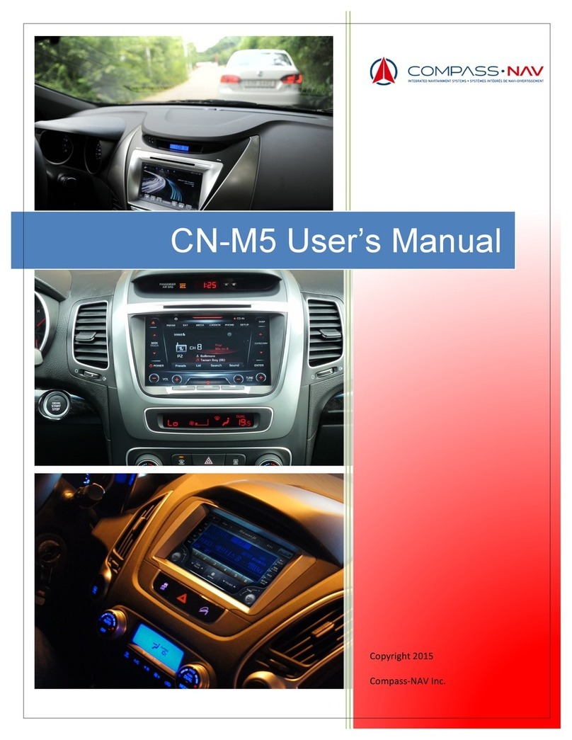 Compass Nav CN-M5 user manual