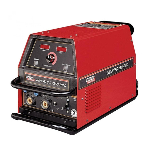 Lincoln INVERTEC V350-PRO CE Operator's manual