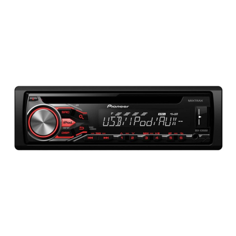 Pioneer DEH-X3850UI User manual