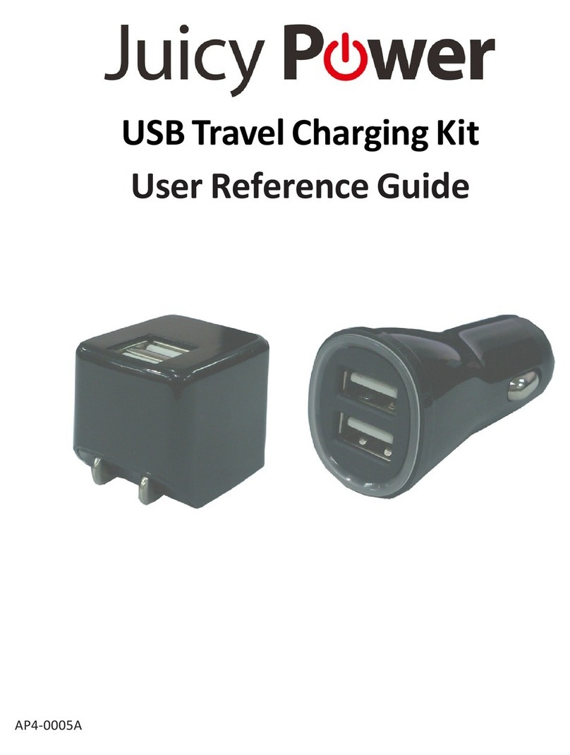 Juicy Power AVLT-CH07 User reference guide
