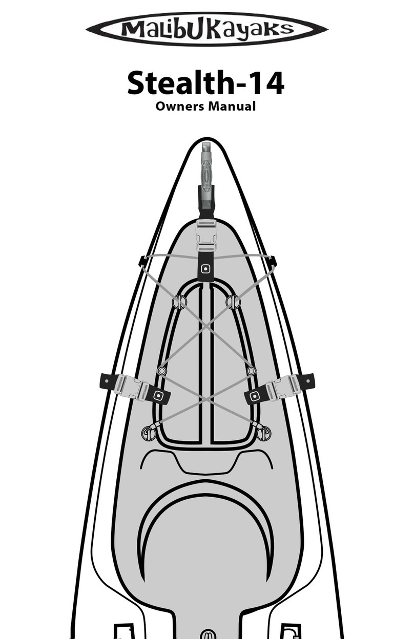 Malibukayaks Stealth-14 owner's manual