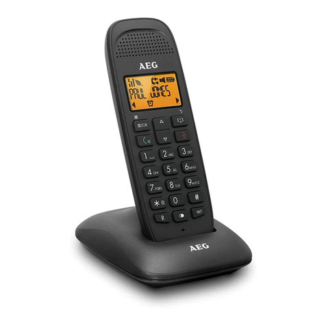 AEG Voxtel D85 twin User manual