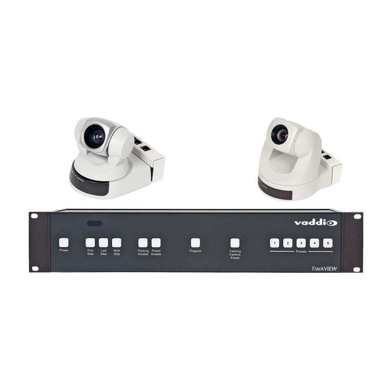 VADDIO TrackVIEW Installation and user guide